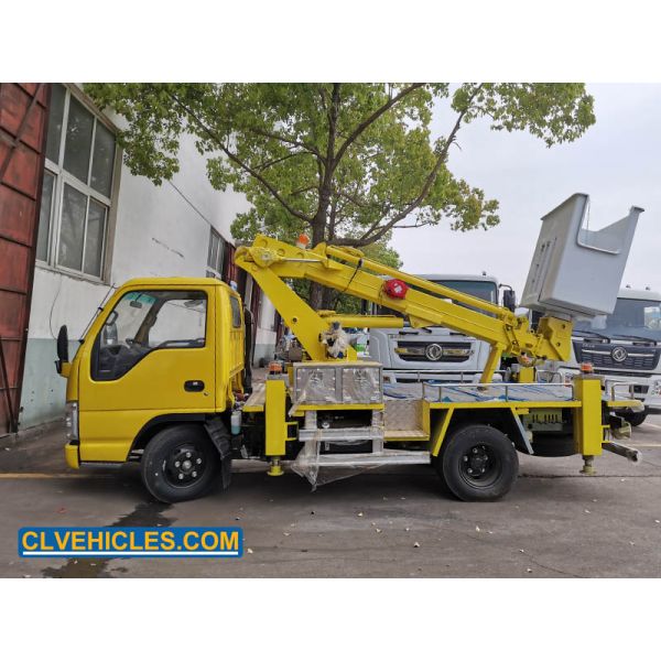 100P 98hp 12M ISUZU Aerial Platform Truck