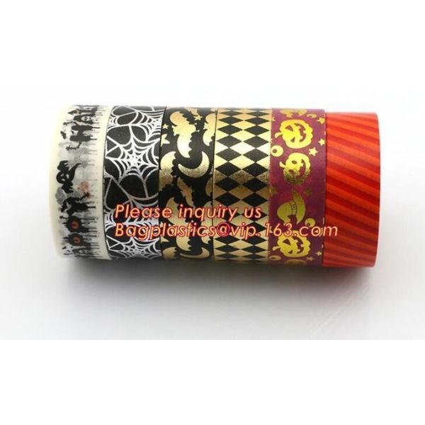 Gold Foil Washi Tape Romantic Cherry Blossom Sakura Diy Scrapbooking Masking Tapes,Craft Gift Decorative Washi Tape Mask