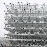 120 3 pés mergulho quente de torre de comunicação do tubo dos pés de autossuficiente galvanizaram