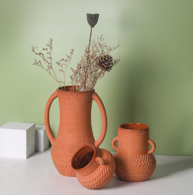 Stain Resistant Nordic Ceramic Vase Farmhouse Decor