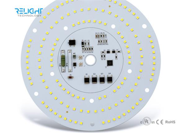 Round Aluminum 8w Driverless PCBA Module For Ceiling Lamp 2700-6500K