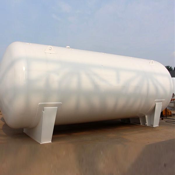 1.77 MPa Horizontal LPG Gas Storage Tank 100 Ton Mounded Bullet