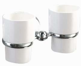 D53067 double tumbler holder bathroom accessory zinc chrome finish tumbler holder towel bar paper holder soap dish