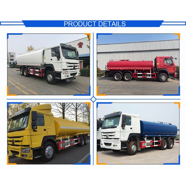 Dongfeng HOWO 3000 5000 Liters Diesel Mini Oil Tanker Truck for and 21-30t Load Capacity