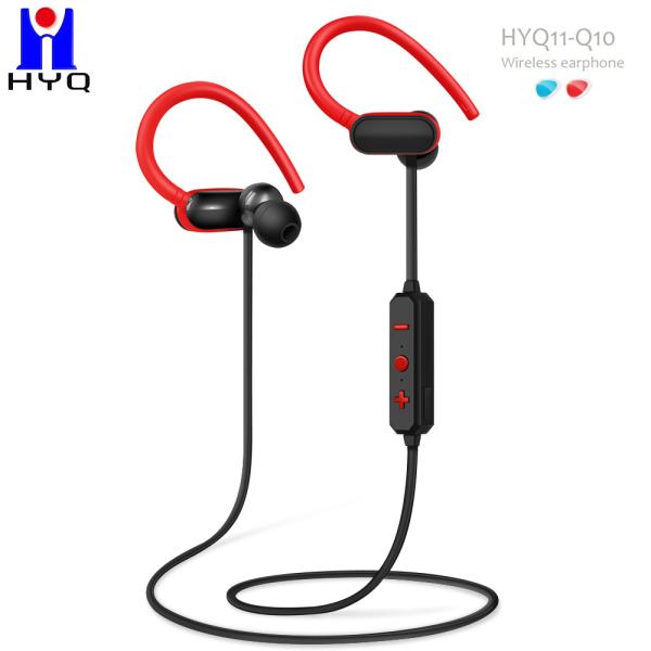 OEM Gel Earhook 100dB Sports Bluetooth Earphones With Low Latency