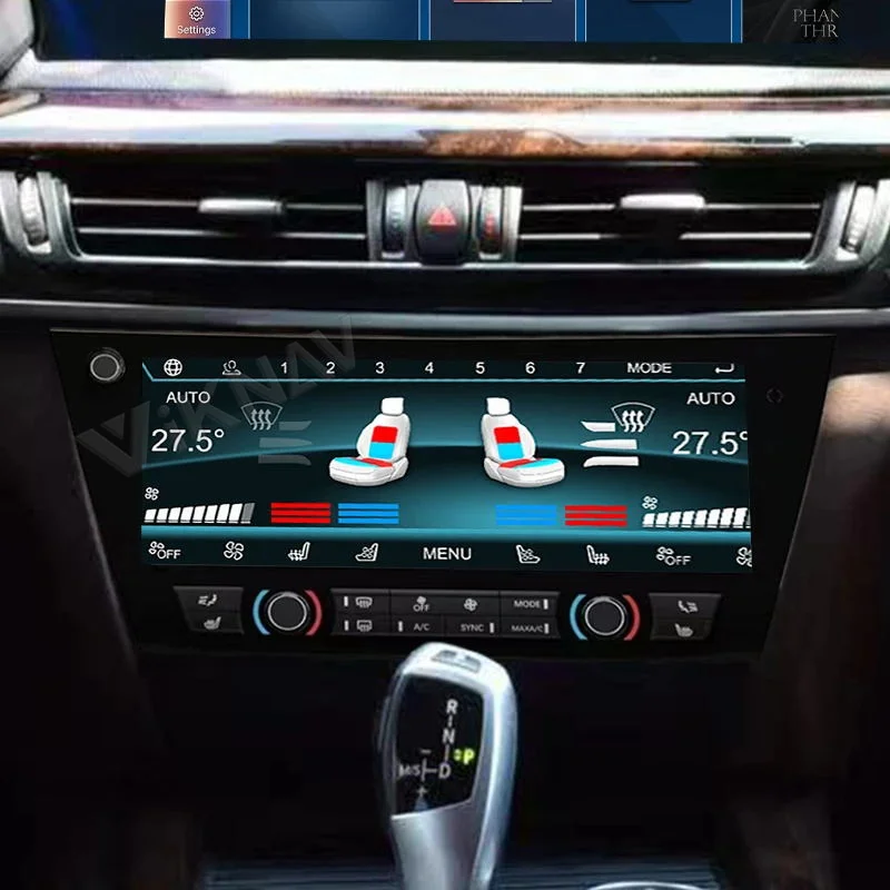 Автомобиль BMW AC Climate Control Unit X5 F15 X6 F16 2014-2019 Цифровая панель управления