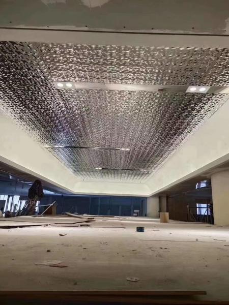 Mirror Metal Steel Color Water Ripple Pattern 1500*3000 Stainless Steel Panel From Foshan Factory China