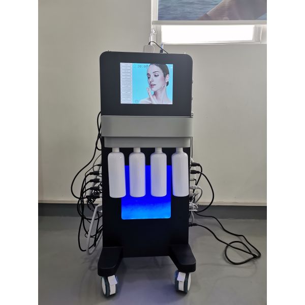 Professional Spa 14in1 Korean Hydra Dermabrasion Facial Machine Hydro H2o2 Bubble Microdermabrasion Facial Machine