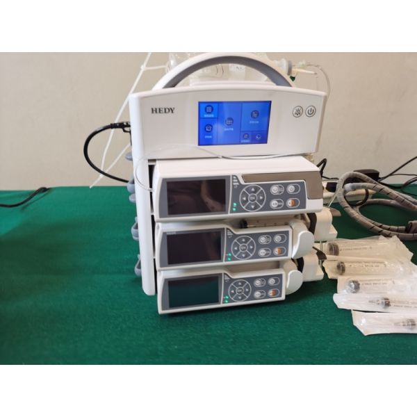 Cheap Infusion Pump Portable Electric Hospital ICU Infusion Pump Emergency Metal Infusion Pump Electric Automatic Set