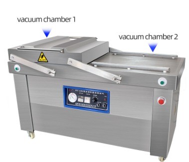Commercial Full Automatic Vacuum Packaging Machine for Beans Noodle Food Rice Meat