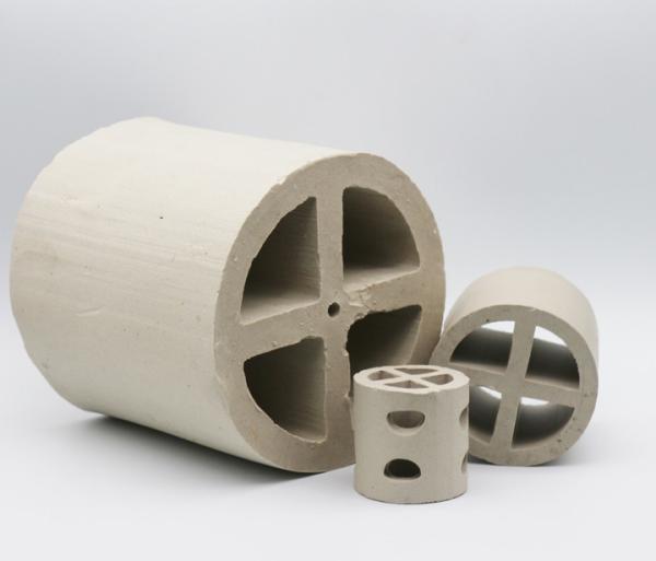 Ceramic Cross Partition Ring For Dry Absorbing Cooling Washing Tower Packing