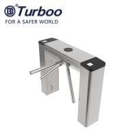 As portas de acesso magros da segurança do torniquete do tripé conseguem taxas de comparecimento do acesso funcionam
