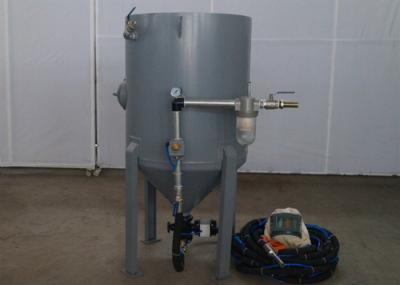 Removing Corrosion Abrasive Blasting Pot , 0.4m³ Volume Blasting Machine Parts
