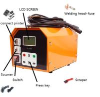 PE630 20-600mm 13KW IP55 AC20-200V Máquina de soldadura por fusão elétrica