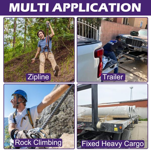 Stainless Steel Wire Rope Sling Galvanized for Lifting ANSI Compliant