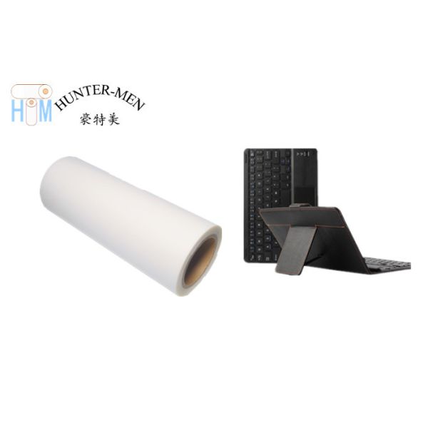 Lower Temperature Milky Translucent Hot Melt Adhesive Film For Bonding Leather / Plastics