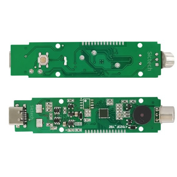 Alcohol Tester PCBA Control Board with FR4 Flame Retardant Material, SMT Mounting, and AOI Testing