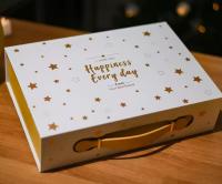 Boîte cadeau pliable en carton magnétique pour emballage élégant