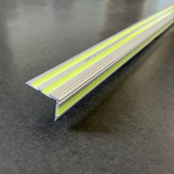Non Slip Aluminum Glow In The Dark Stair Strips Tape Self luminous