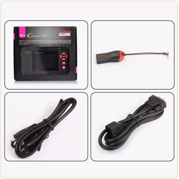 2016 New Launch X431 CReader VII+ Auto Code Reader Launch CReader VII Plus Update Online