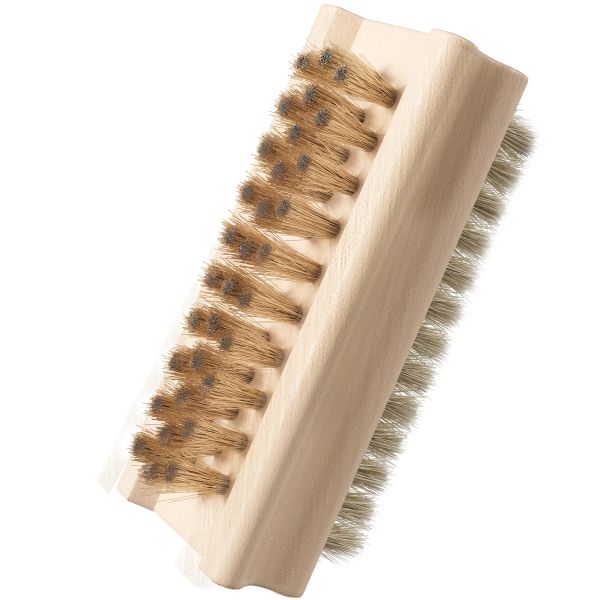 Щетка ногтя оптовой изготовленной на заказ руки стирки чистки домочадца логотипа мини деревянная