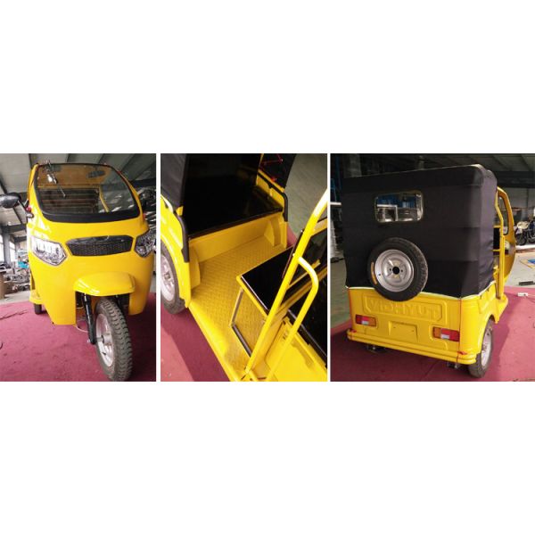 1200w Bajaj Three Wheel Electric Bike Motorcycle 40-60km/H