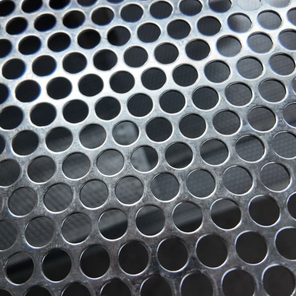 Heavy Duty Galvanized Perforated Steel Trench Cover 1.5mm Hole