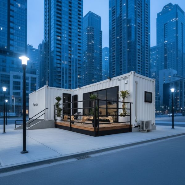 Modern Design Prefabricated Coffee House Prefabricated Coffee Container