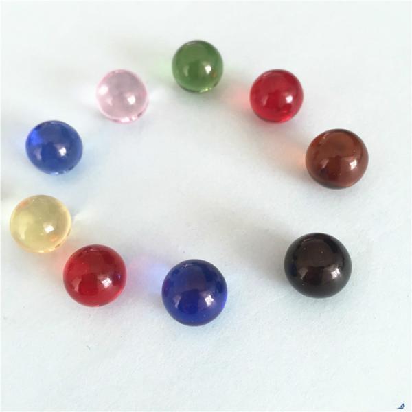 Bola clara colorida decoração do cristal do jardim das esferas do vidro de Borosilicate da elevada precisão