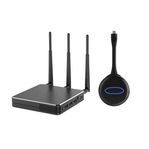 携帯用無線ビデオ提示装置30Hz 4K Wifiの表示Clickshare