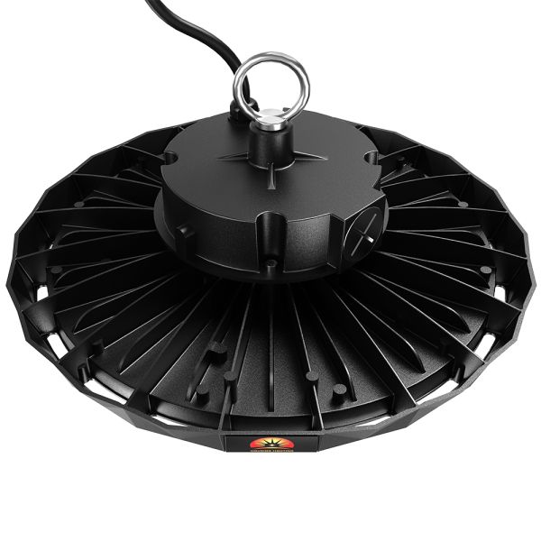 IP65 Waterproof UFO LED High Bay Light with Honeycomb Anti-Glare Cover and 220lm/W High Lumen Efficiency