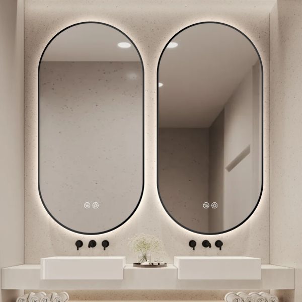 Waterproof Stainless Steel Framed Lighted Mirror Anti Fog 	2 Years Warranty