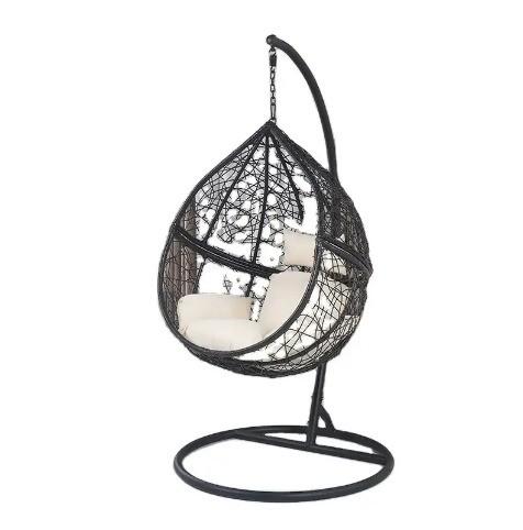 Stain Resistant Hammock Swing Chair Machine Washable Hammock Chair With Tassels
