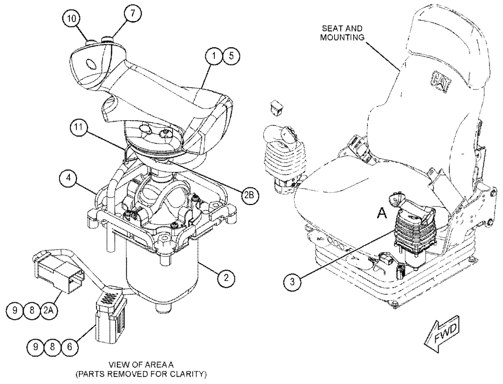 5417918 2667634 Управляющая ручка NEW HOLLAND Тракторные запасные части для PL61