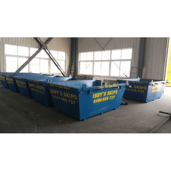 Construction Waste Disposal Trailer Skip Bin