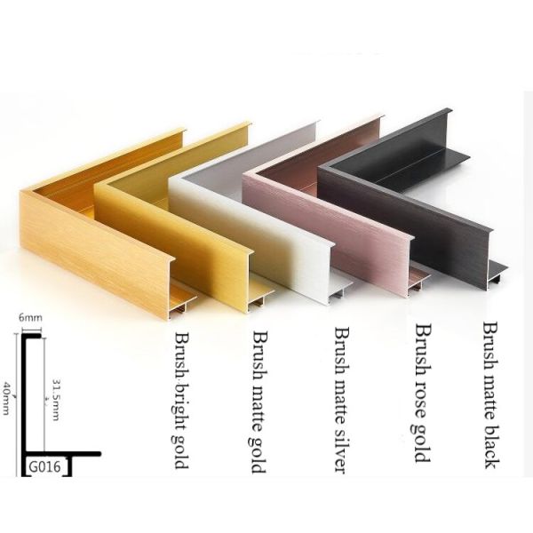 Modern Aluminum Alloy Frame for Painting Picture Frames Luxury Mirror Design