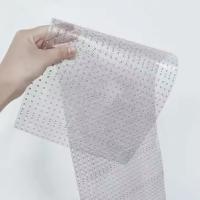 IP65 Mur de rideau en verre imperméable à l'eau Film d'affichage à LED transparent Fonction SDK pour une application intérieure / extérieure