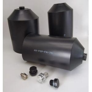 IP67 Полиолефиновые черные изоляционные конец кабеля