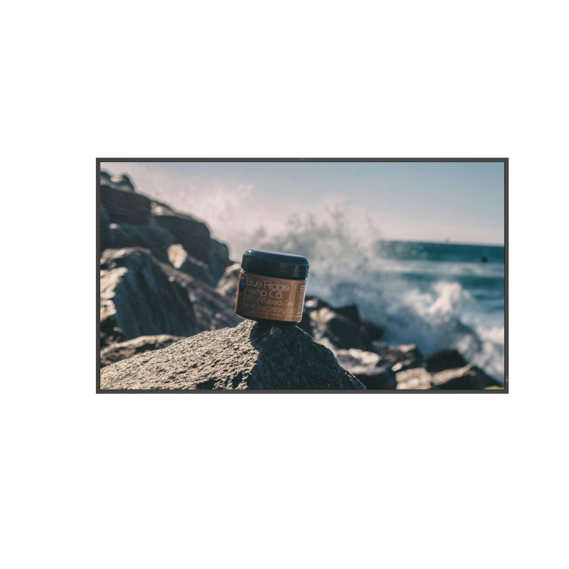 75 Inch Outdoor Digital Signage With High Contrast Shockproof Weatherproof TV
