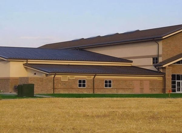 Popular Iglesia de marco de guijarros Moderna estructura de metal Edificio de acero