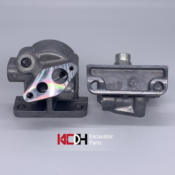 Base de alumínio da base 1R0749 do filtro de combustível das peças 1R-0749 da máquina escavadora do  324D 330D 336D apropriada para o conjunto de filtro do ar