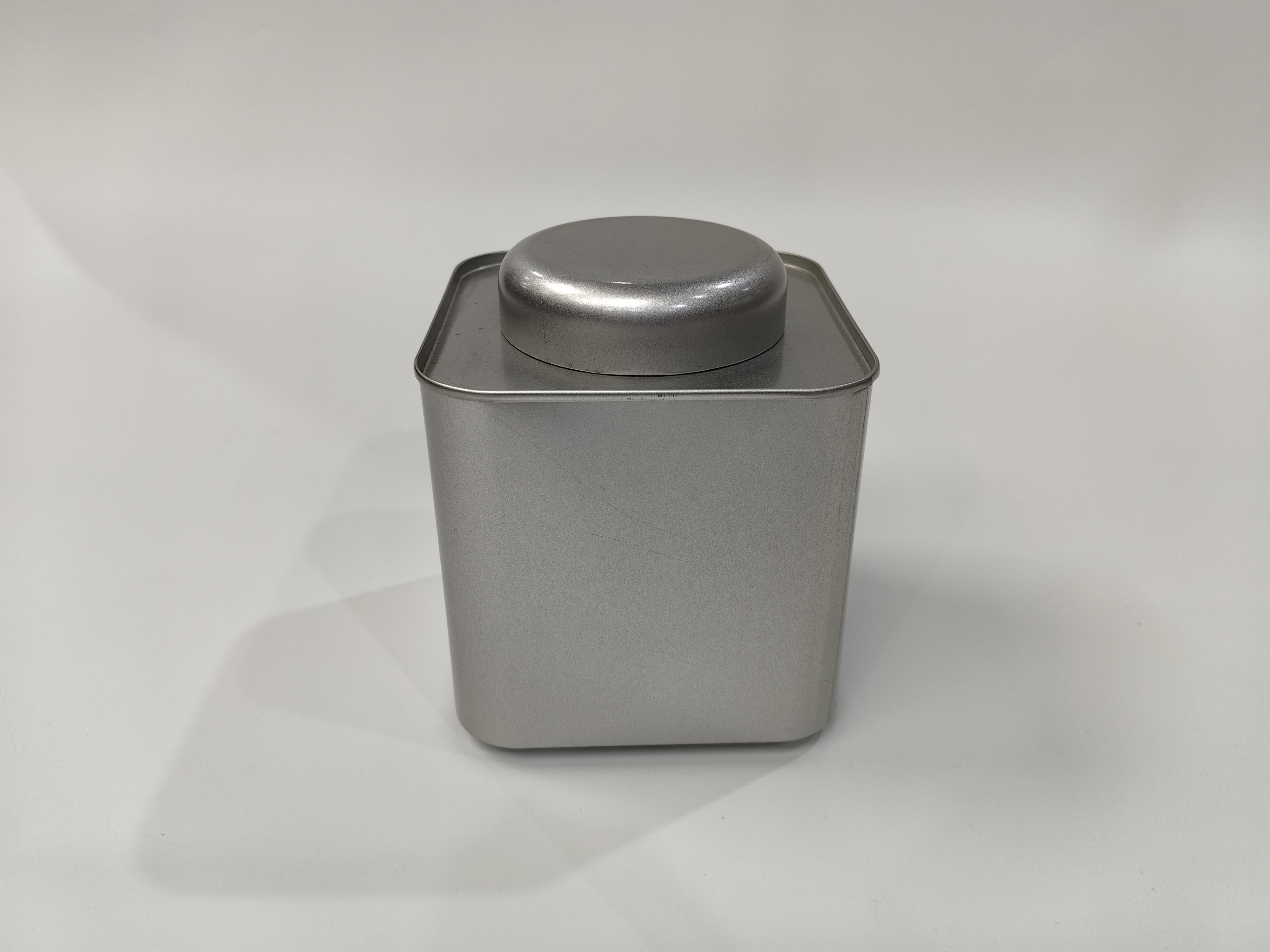 Food Grade Tinplate Cylinder Tin Box with Custom Logo for Biscuit Cookie Candy & Coffee