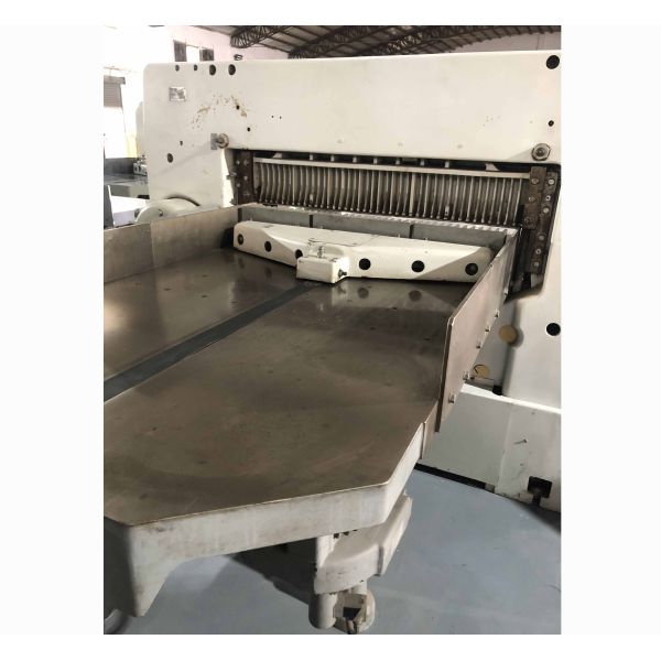 Type Paper Cutting Machine 115cm Max. Cutting Length Automatic Hydraulic Guillotine Cutter
