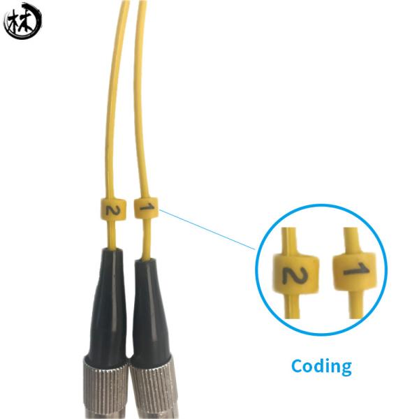 PVC Jacket Duplex Patch Cord , Fiber Jumper Cables For FTTH FTTB FTTX Network