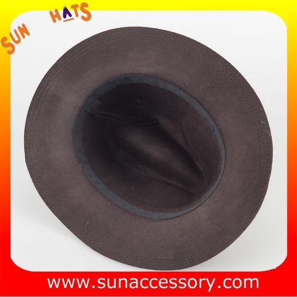 2042 Sun Accessory  chocolate wool felt winter mid brim ladies hats ,Shopping online hats and caps wholesaling