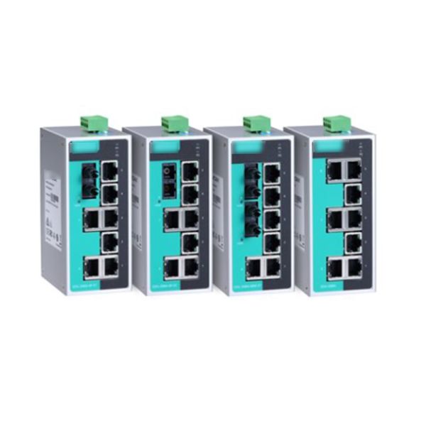EDS-208A series 8-port unmanaged industrial ethernet switch for MOXA Industrial grade