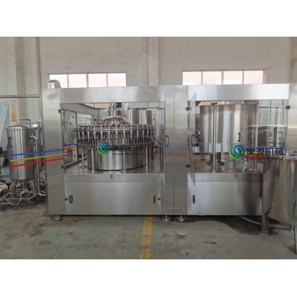 Silvery White Automaitc Water Bottle Filling Machine SUS304 Material