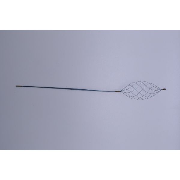 Disposable Stone Extraction Basket Spiral Shape Stainless Steel / ABS Material