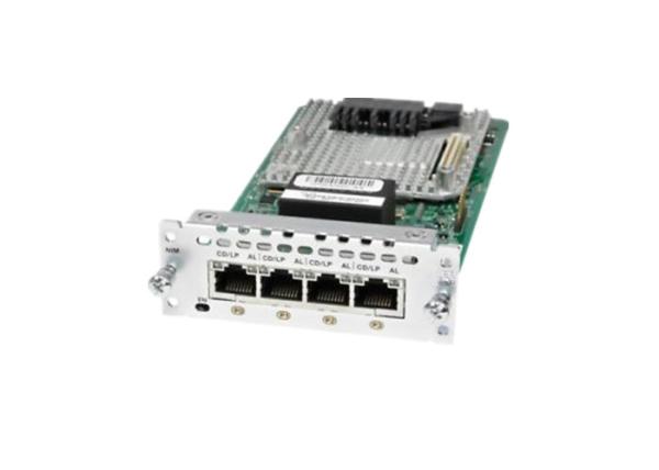 4 Port Interface Cisco Network Module Integrated Services NIM-4E/M= 1 Year Warranty