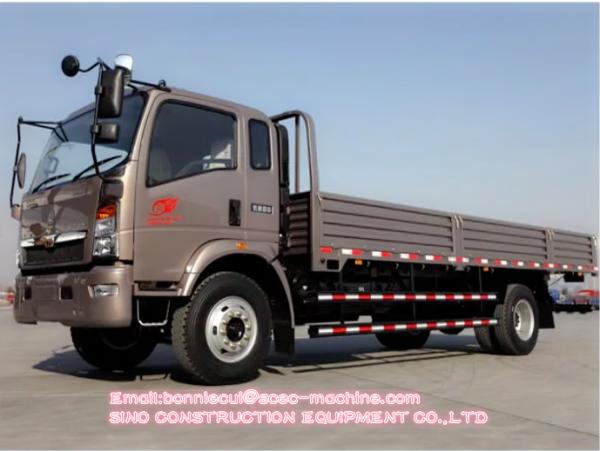 Mini Light Duty Commercial Trucks Sinotruk Homan 6 Tires 2 Ton - 10 Tons